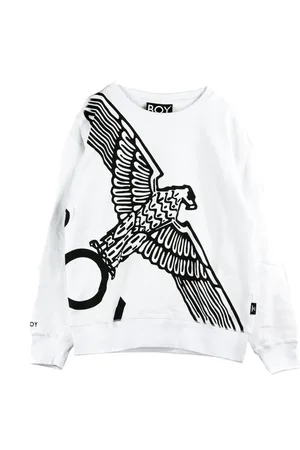 Boy London Herren, Sweatshirts & Hoodies, Weiß, LGröße: