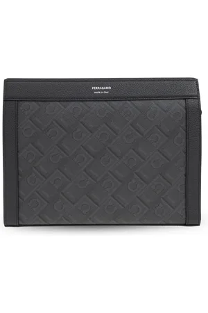 Salvatore Ferragamo Herren, Taschen, Grau, ONE SIZEGröße: