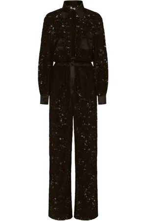 Dolce & Gabbana Damen, Jumpsuits & Playsuits, Schwarzk, 2XSGröße: