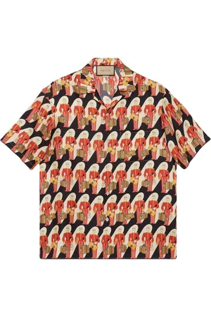 Gucci Herren, Shirts, Mehrfarbig, MGröße: