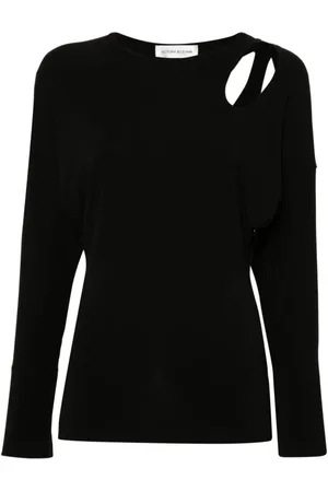 Victoria Beckham Damen, Oberteile, Schwarzk, 3XSGröße: