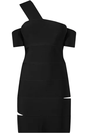 Alexander McQueen Damen, Kleider, Schwarzk, MGröße: