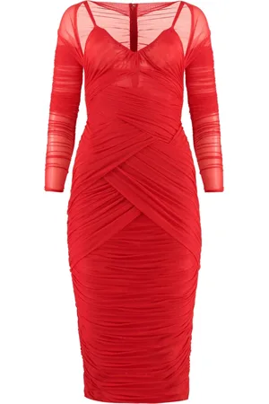 Dolce & Gabbana Damen, Kleider, Rot, MGröße: