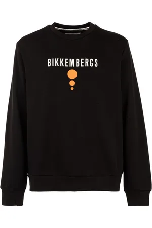 Bikkembergs Herren, Sweatshirts & Hoodies, Schwarzk, SGröße: