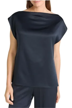 Juvia Damen, Oberteile, Blau, MGröße: