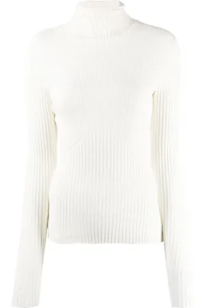ANDREA ADAMO Damen, Strickwaren, Weiß, XSGröße: