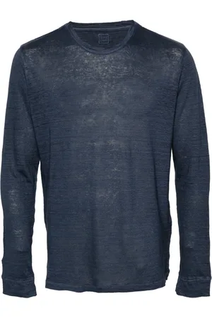 120% Lino Herren, Oberteile, Blau, XLGröße: