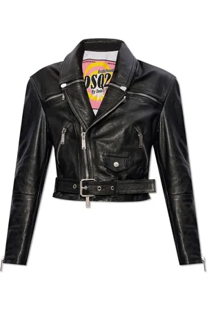 Dsquared2 Damen, Jacken, Schwarzk, XSGröße: