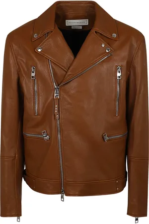 Alexander McQueen Herren, Jacken, Braun, MGröße: