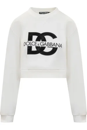 Dolce & Gabbana Damen, Sweatshirts & Hoodies, Weiß, SGröße: