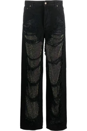 DARKPARK Damen, Jeans, Schwarzk, W26Größe: