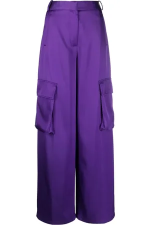 VERSACE Damen, Hosen, Lila, 2XSGröße: