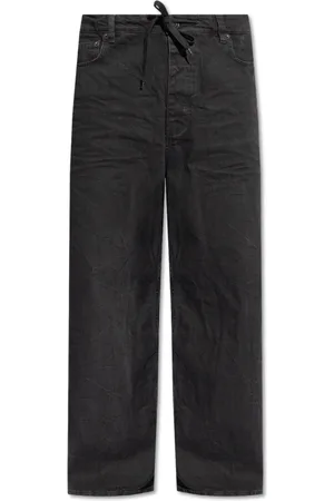Balenciaga Herren, Jeans, Schwarzk, SGröße: