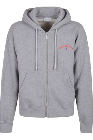 OFF-WHITE Herren, Sweatshirts & Hoodies, Grau, SGröße:
