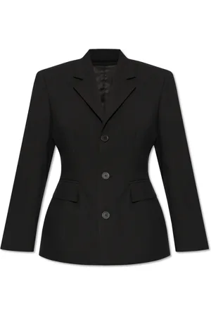 Balenciaga Damen, Jacken, Schwarzk, SGröße: