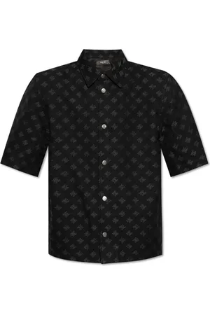 AMIRI Herren, Shirts, Schwarzk, LGröße:
