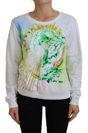VERSACE Damen, Sweatshirts & Hoodies, Mehrfarbig, 2XSGröße: