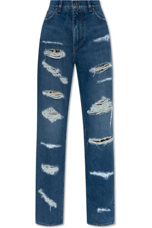 Dolce & Gabbana Damen, Jeans, Blau, 2XSGröße: