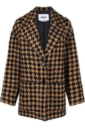 Msgm Damen, Mäntel, Braun, MGröße: