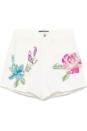 PATBO Damen, Shorts, Weiß, 2XSGröße: