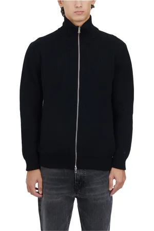 Seven Gauge Herren, Strickwaren, Schwarzk, XLGröße: