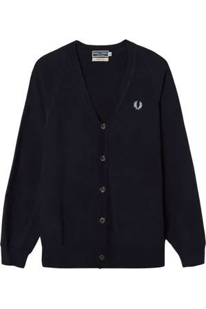 Fred Perry Herren, Strickwaren, Blau, 4XSGröße: