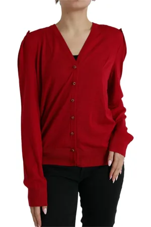 Dolce & Gabbana Damen, Strickwaren, Rot, 2XLGröße: