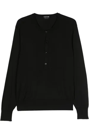 Tom Ford Herren, Oberteile, Schwarzk, MGröße: