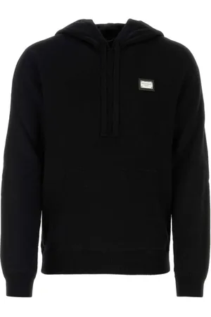 Dolce & Gabbana Herren, Sweatshirts & Hoodies, Schwarzk, MGröße: