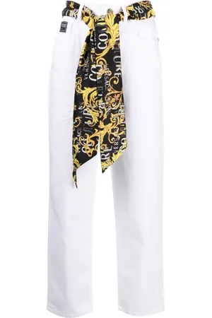 VERSACE Damen, Hosen, Weiß, W26Größe: