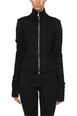 Rick Owens Damen, Sweatshirts & Hoodies, Schwarzk, SGröße: