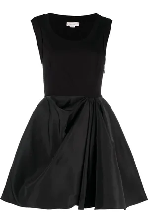 Alexander McQueen Damen, Kleider, Schwarzk, 3XSGröße: