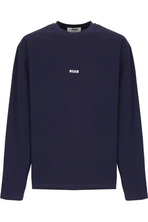 Msgm Herren, Oberteile, Blau, XLGröße: