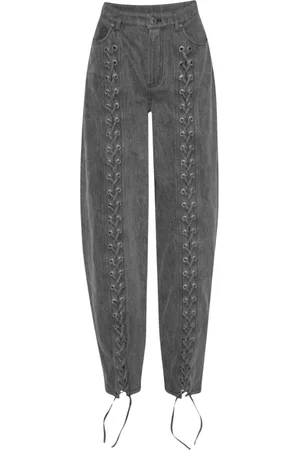 ROTATE Damen, Jeans, Schwarzk, W29Größe: