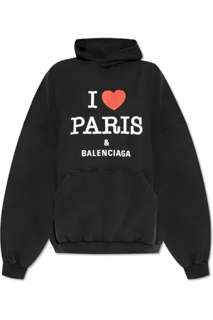 Balenciaga Damen, Sweatshirts & Hoodies, Schwarzk, LGröße:
