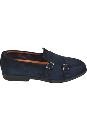santoni Herren, Schuhe, Blau, 42 EUGröße: