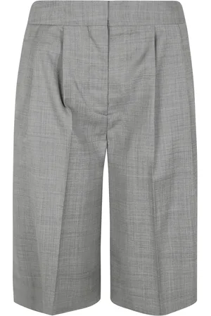 Loulou Studio Damen, Shorts, Grau, MGröße:
