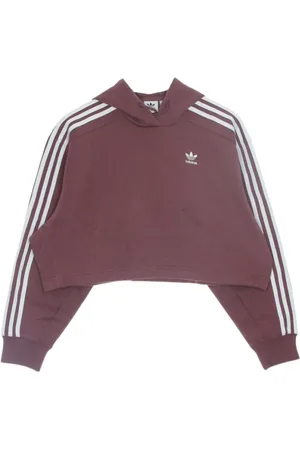 adidas Damen, Sweatshirts & Hoodies, Braun, LGröße: