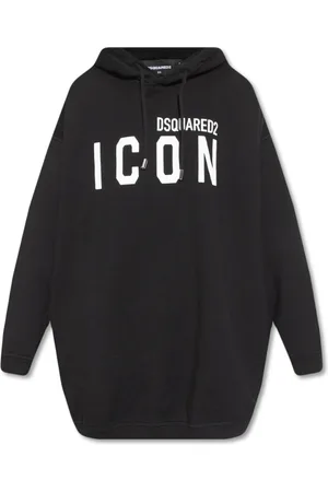 Dsquared2 Damen, Sweatshirts & Hoodies, Schwarzk, 2XSGröße: