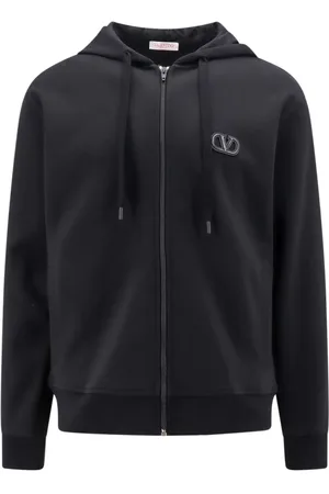 VALENTINO Herren, Sweatshirts & Hoodies, Schwarzk, MGröße:
