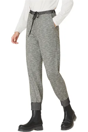 Manila Grace Damen, Hosen, Grau, LGröße: