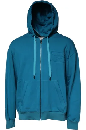 Dolce & Gabbana Herren, Sweatshirts & Hoodies, Blau, 2XLGröße: