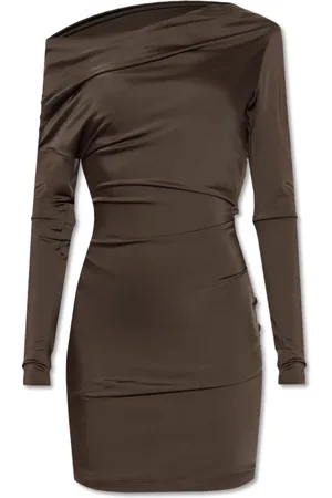 Alexander McQueen Damen, Kleider, Braun, SGröße: