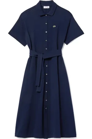 Lacoste Damen, Kleider, Blau, SGröße: