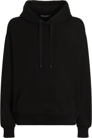 Dolce & Gabbana Herren, Sweatshirts & Hoodies, Schwarzk, SGröße: