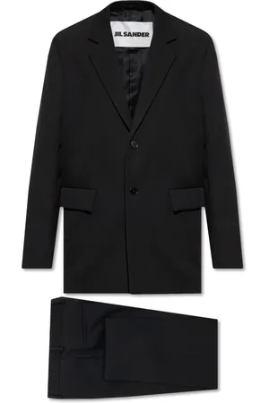 Jil Sander Herren, Anzüge, Schwarzk, MGröße: