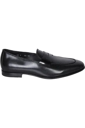 santoni Herren, Schuhe, Schwarzk, 43 1/2 EUGröße: