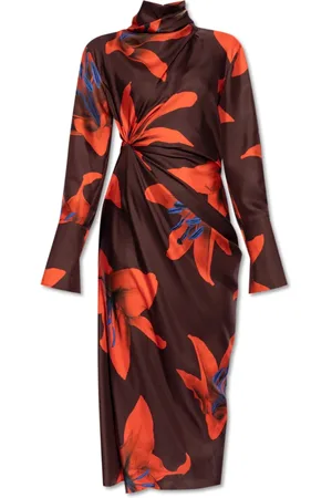 Alexander McQueen Damen, Kleider, Rot, SGröße: