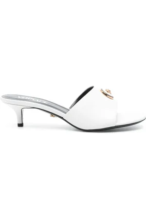VERSACE Damen, Schuhe, Weiß, 37 1/2 EUGröße: