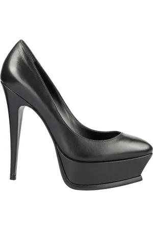 Saint Laurent Damen, Schuhe, Schwarzk, 37 EUGröße:
